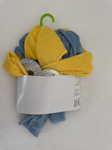 2PC TODDLER DISGUISE BOB MINIONS COSTUME - 3-4T MONTHS - YELLOW/BLUE (STYLE: 119079S) image 3