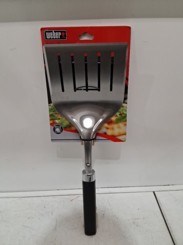 Weber Precision Wide Grill Spatula - 7" - silver/Black - (Model: 6770) image 2