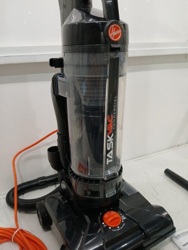 HOOVER TASKVAC UPRIGHT LIGHTWEIGHT BAGLESS COMMERCIAL VACUUM - 12" - BLACK (MODEL: CH53010) image 4