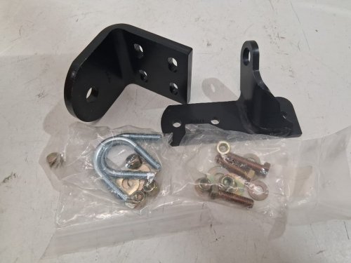 rancho automotive steering damper bracket kit - black (MODEL: RS5535) image 2