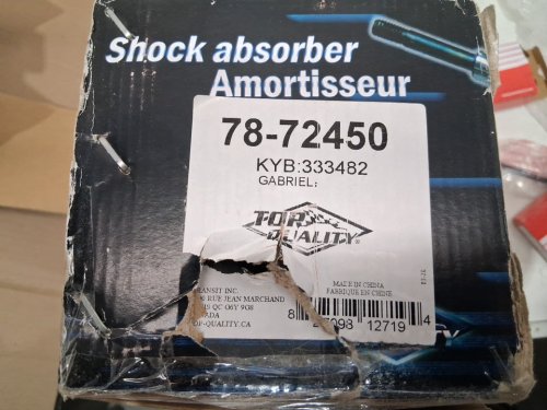 Suspension replacement kit containing two front or rear shock absorbers/struts and two stabilizer bar link kits FITMENT FOR SELECTED MODELS (MODEL:#78-72450/78-72451/K750089) image 9