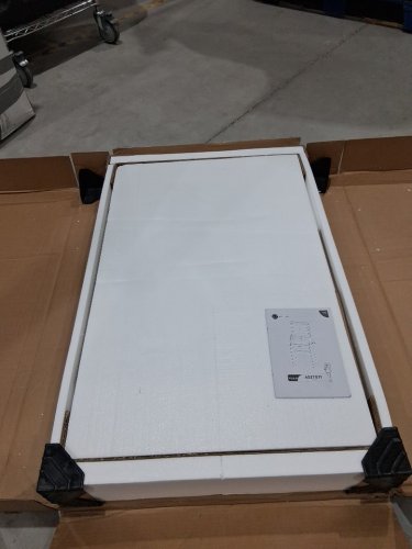 Vanity Desk with Mirror and 3 mode Lights - 53" x 23" - white (model: aszt011) image 4