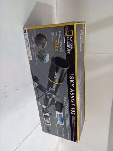national geographic sky assist 102 beginner telescope - up to 198x - 102mm - black (model: 1730696) image 2