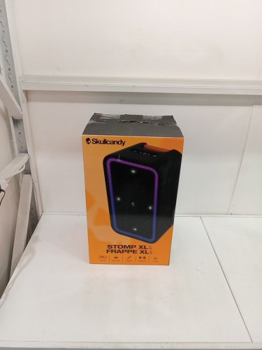 SKULLCANDY STOMP XL WIRELESS BLUETOOTH PARTY SPEAKER - INTEGRATED CARRY HANDLE​, IPX5 WATER RESISTANCE, 12-HOUR BATTERY LIFE - BLACK ORANGE (MODEL:2SKSK1851/4449801) image 10
