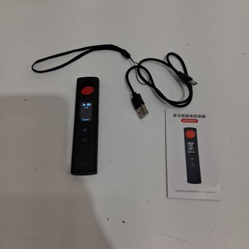 geomade ANTI-SPY DETECTION HIDDEN CAMERA DETECTOR with sos mode - black (model: G-C1001) image 3