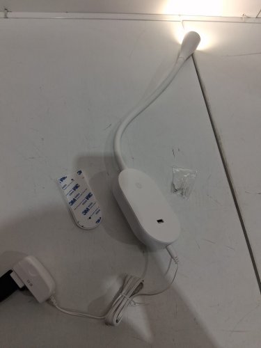 DEELOOP WALL-MOUNTED FLEXIBLE LED LAMP WITH USB CHARGE PORT - 16" 4000K - WHITE image 3