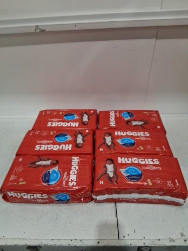 198PK HUGGIES LITTLE SNUGGLERS BABY DIAPERS - SIZE 1 (UP TO 14LB) - DISNEY WINNIE THE POOH (MODEL: 56308) image 3