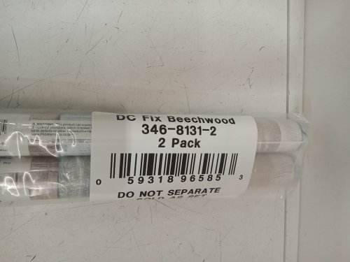 decorative Self-adhesive multipurpose film - 26" x 78" - beechwood (MODEL: 346-8131-2) image 3