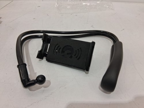Lazy Necklace Cellphone Support  360 Degree Free Rotating Stand- Up to 7" Devices- BLACK image 4