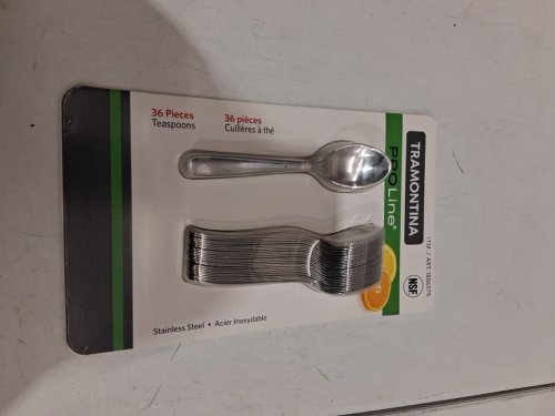 36pc tramontinaa proline Teaspoons - stainless steel (model: 1886579) image 2