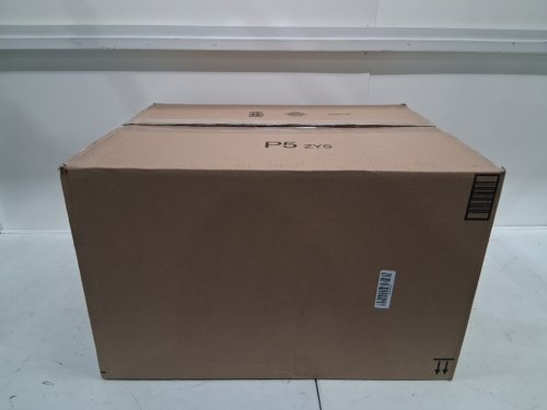 Amazon Basics No-Mess Enclosed Hooded Cat Litter Box - 21" x 16" - /Grey image 2