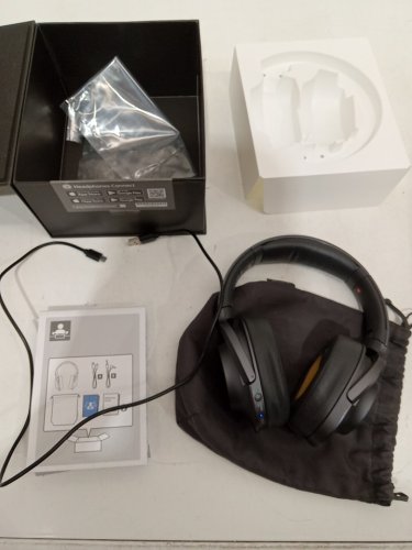 Sony WH-H900N Hear on 2 Wireless Overear Noise Cancelling High Resolution Headphones - GREY image 2