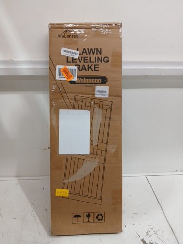 WALENSEE LAWN LEVELING RAKE HEAVY DUTY FOR YARD LEVEL - 7.2FT 36" X 10" - BLACK image 2