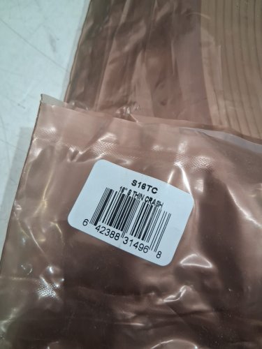 Zildjian S Series Medium Thin Crash Brill for drum set - 16" - copper (model: S16MTC) image 3