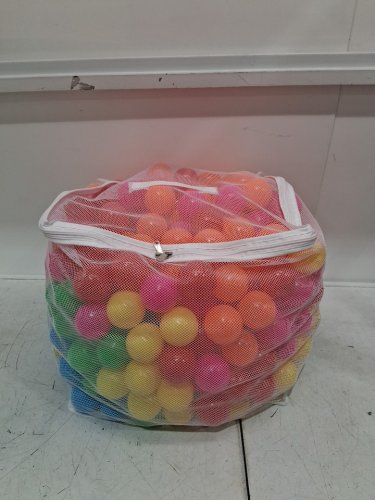 400pk Amazon Basics BPA Free Plastic Ball Pit Balls - 2.3" balls - 6 bright colors (model: 76188) image 3