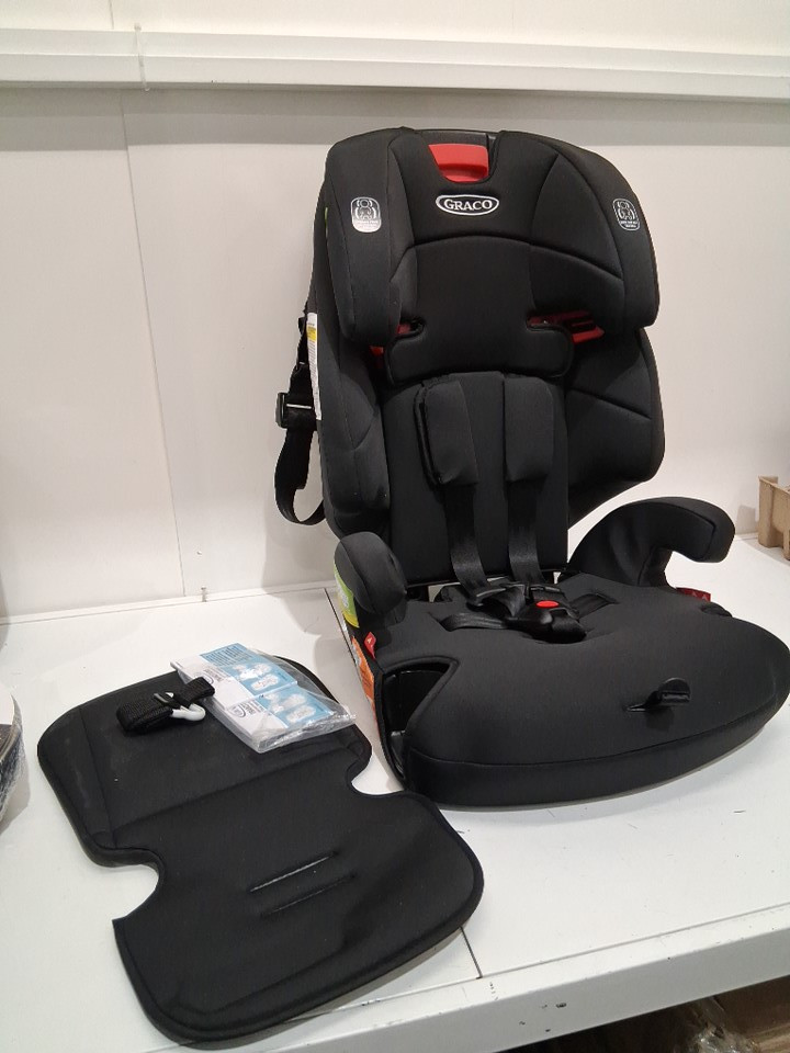GRACO C20 TRANZITIONS 3-IN-1 HARNESS BOOSTER CAR SEAT - 100LBS CAP - BLACK (MODEL: 2035724) image 3