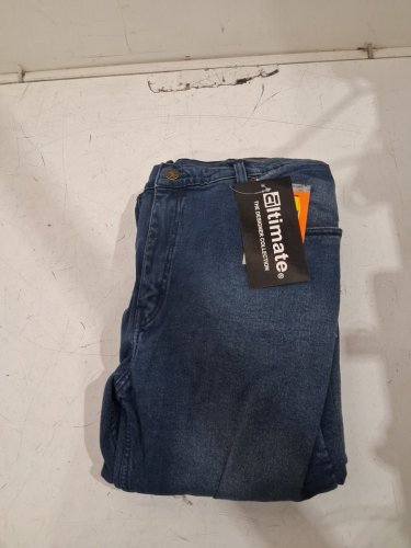 men's Altimate four pocket Straight Leg hip and knee aramid padded moto riding Jeans - 34 - blue image 3