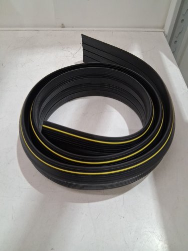 AGPTEK 3-Channel Floor Cable Cover -6.65ft - black/yellow (model: OS0072) image 3
