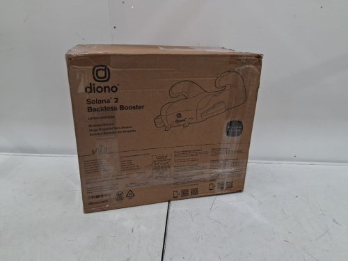 Diono Solana 2 Backless Booster Seat - 40LBS to 120LBS - Pink (Model: 32102-NA-01) image 2