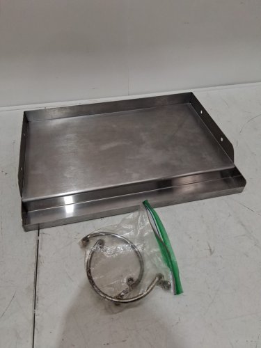 onlyfire bbq griddle with handles - 18" x 12.5" - stainless steel (Model: of-us f1-bgg8201-ss) image 3