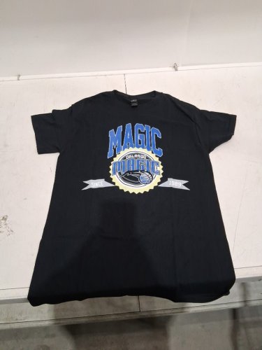 unisex Gildan customized Orlando magic basketball graphic t-shirt -small - black image 2