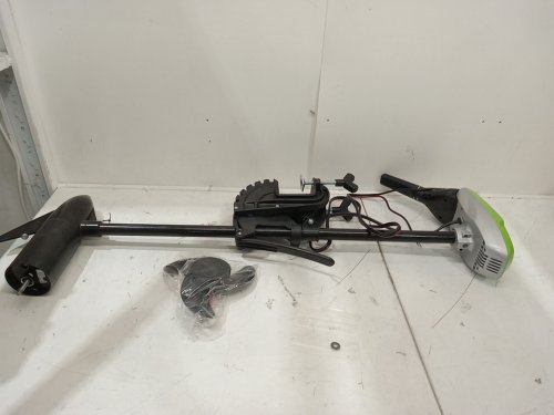 GREENWORKS TROLLING MOTOR FOR BOAT USE - 55lbs THRUST - 12V - GREEN (MODEL: 9000107) image 3