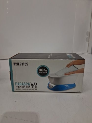 Homedics Paraspa Unscented Paraffin Wax REFILL WITH 20 LINERS - 2LBS - CLEAR (Model: PAR-WAXC) image 2