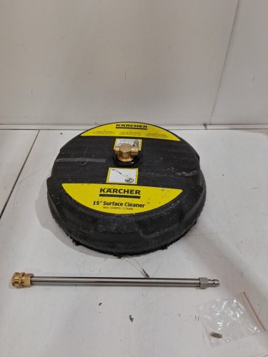 Karcher Hard Surface Cleaner for Gas Power Pressure Washers - 15" - 3200PSI Rating - Black (model: 8.641-035.0) image 3