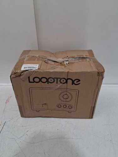 LoopTone Retro Wood FM AM Radio - Bluetooth - BROWN WOODGRAIN (Model:DS-R08) image 2