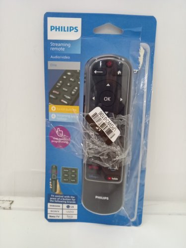 Philips elite One-Touch Streaming Remote Control - Black (model: srp9383b/37) image 2