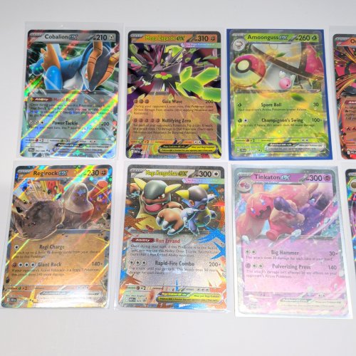 10 Assorted Pokemon Rare Foil EX Collector Trading Cards image 3