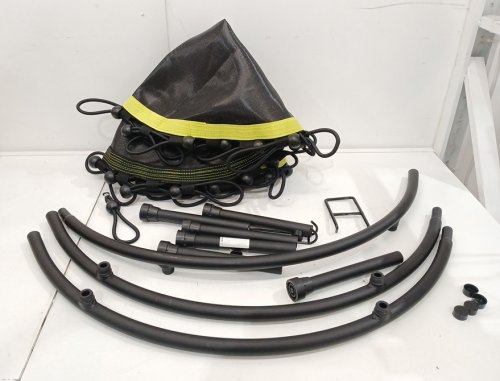 Zenzone Mini rebounder indoor/outdoor trampoline - 40" - 330lbs cap - Black/yellow image 3