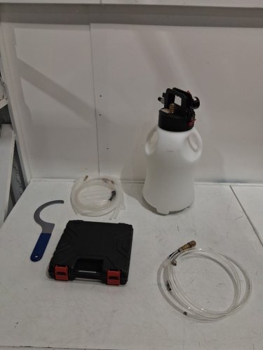 2-Way Transmission Fluid Pump ATF Refill/Dispenser system - 10l capacity - white/black (model: ys-089) image 3
