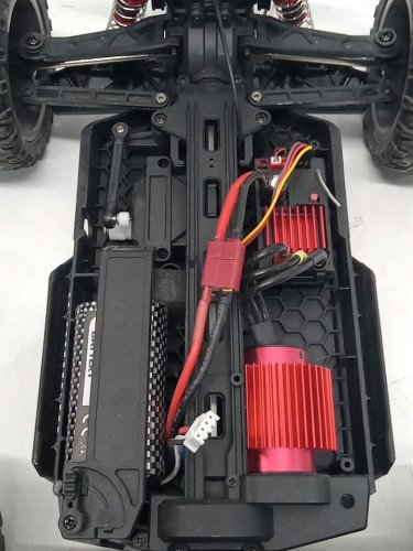 deerc all terrain Brushless rc monster truck - 1:10 scale - 60km/h 4wd - 2.4ghx - black - (model:209e) image 28