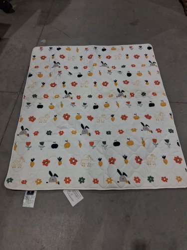VIVIDVIBEBEARPAS Odorless Premium Foam Baby Play Mat - 71" X 59" - FOREST PARTY image 3