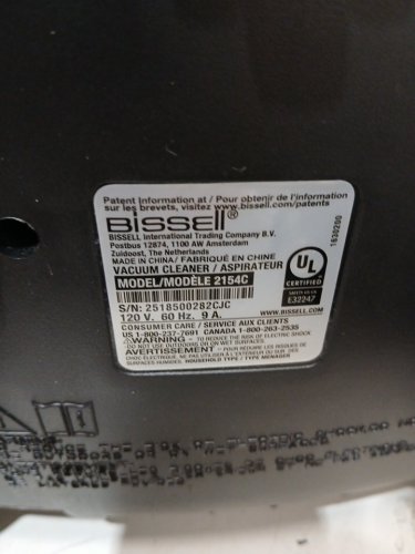 BISSELL ZING II BAGGED CANISTER VACUUM WITH 2 BAGS AND ACCESSORIES - red (MODEL: 2154C) image 4