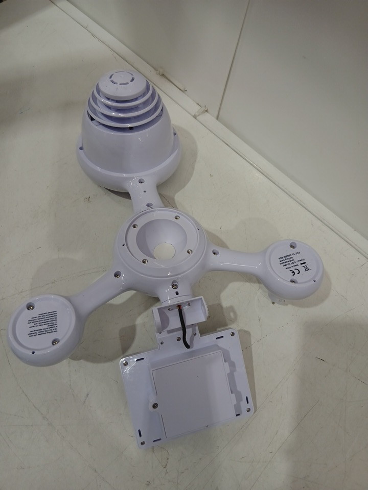 7-in-1 vevor wifi INDOOR/OUTDOOR METEOROLOGICAL STATION with Solar Sensor Alarm Alerts - lavender (model:  yt60234) image 7