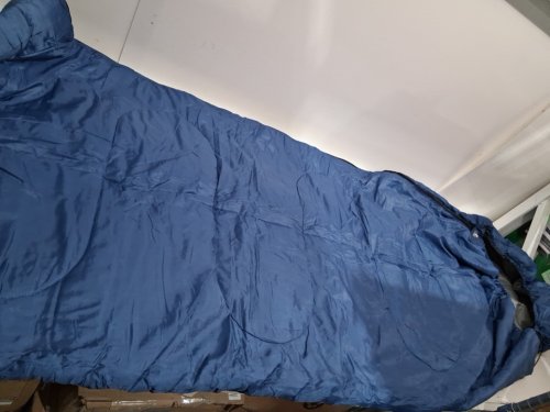 MEREZA XL SLEEPING BAG WITH CARRYING BAG - RIGHT HAND ZIP- BLUE image 3