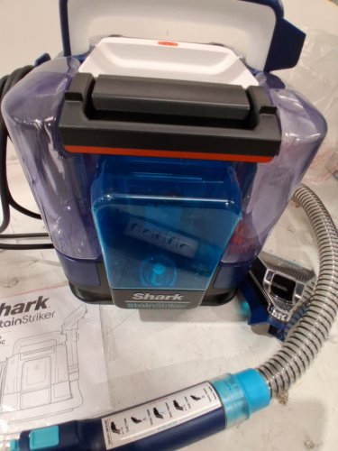 SHARK STAINSTRIKER PORTABLE CARPET CLEANER & UPHOLSTERY CLEANER - BLUE/GREY (MODEL: PX200C) image 5