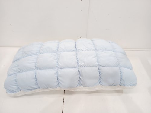 Mellow Puff Pillow Cooling Ice Pillow - King - 20" x 36" - Blue image 3