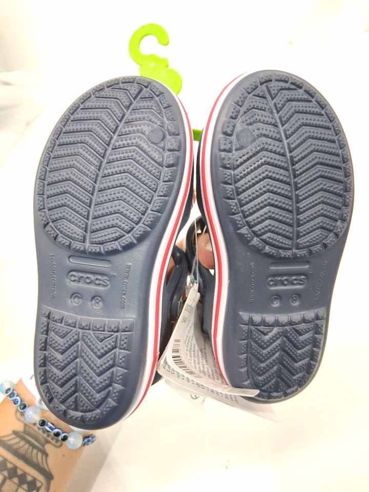 CHILDREN'S Crocs Bayaband  Flat Sandal - SIZE 8 - NAVY (style:1864445) image 3