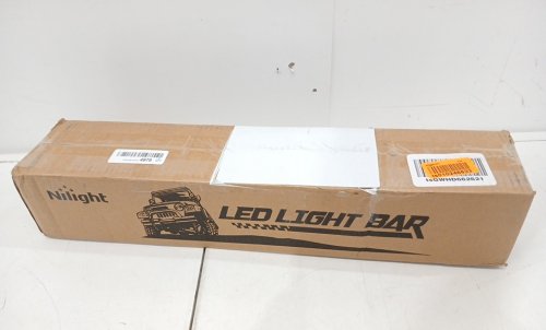 NILIGHT LED FLOOD LIGHT BAR - 20" - 42000LM - 420W - Yellow/BLACK image 2