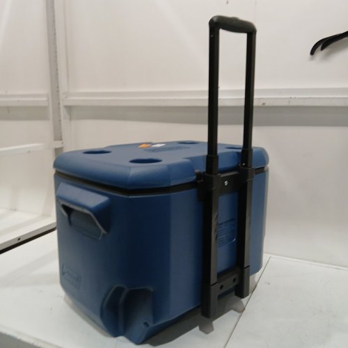 coleman Chiller Cooler With Wheels - 60QT/57L - dark blue/black (model:  2231508) image 4