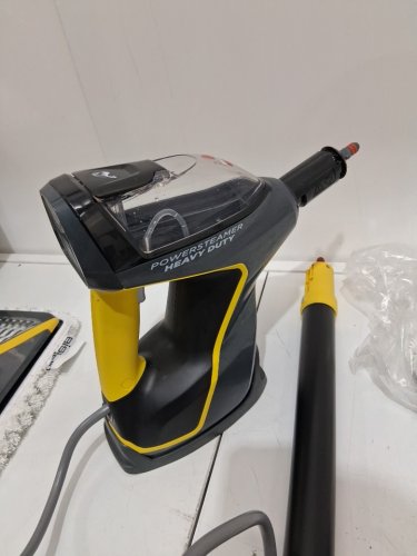 BISSELL STEAM MOP AND CLEANER - POWERSTEAMER HEAVY DUTY 3-IN-1 STEAM MOP AND HANDHELD STEAMER RATED FOR INDOOR/OUTDOOR USE (MODEL: 2685B) image 4