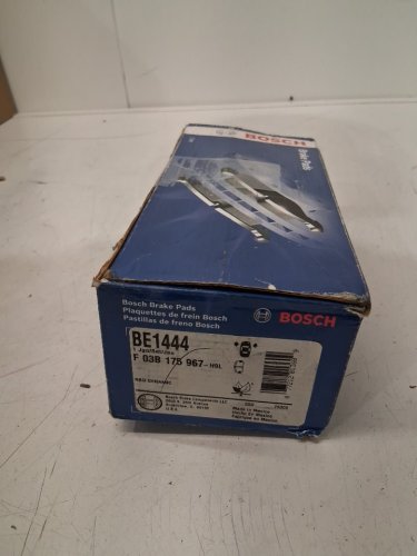 4PC BOSCH FRONT Blue Disc Brake Pad Set FOR 2011-2015 HYUNDAI SONATA & KIA OPTIMA (MODEL: BE1444) image 2