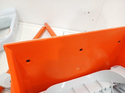 LITHELI CORDLESS BRUSHLESS BATTERY POWERED SNOW SHOVEL - 13" - 20V - Orange (MODEL: EGR090040) image 5