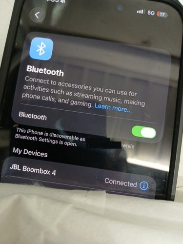JBL Boombox 4 waterproof portable bluetooth speaker - blue - (Model: JBLBOOMBOX4BLUAM) image 2