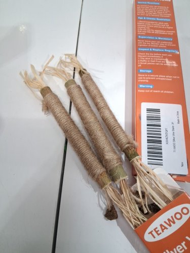 6PK TEAWOO Natural Silvervine CHEW DENTAL Sticks image 4