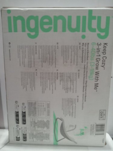 INGENUITY KEEP COZY 3-IN-1 GROW WITH ME VIBRATING BABY BOUNCER SEAT & ROCKER - 6-40LBS - SPRUCE (MODEL: 12637) image 3