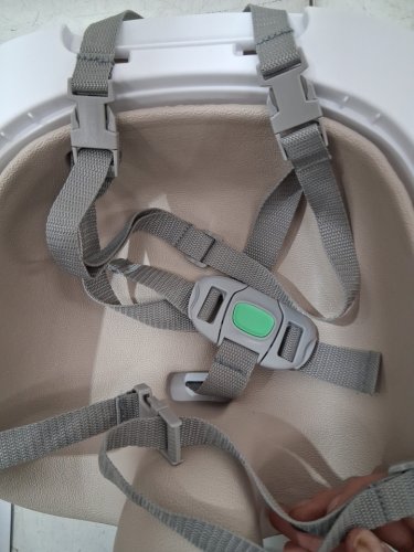 INGENUITY BABY BASE 2-IN-1 SEAT BOOSTER FEEDING SEAT - CASHMERE/WHITE (model: 10678) image 3